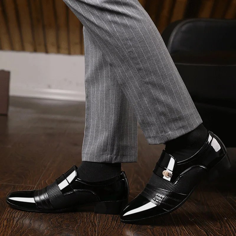 Men Dress Shoes Men Oxfords Fashion Business Dress Men Shoes 2020 New Classic Leather Men'S Suits Shoes Man Shoes 2023 Men Dress Shoes Men Oxfords Fashion Business Dress Men Shoes 2020 New Classic Leather Men'S Suits Shoes Man Shoes 2023