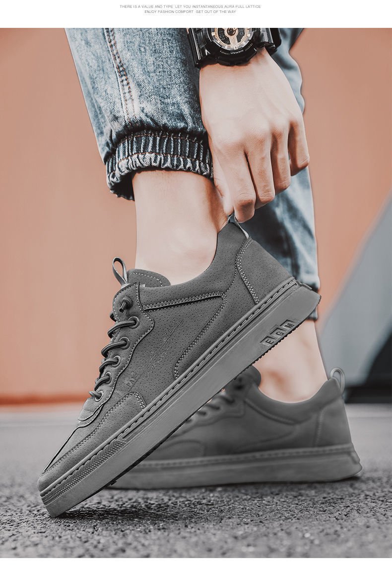 Vulcanized Sneakers For Men Trend Casual Leather Shoes Tenis Luxury Trainer Race Korean Mens Walking Running Jogging Shoes