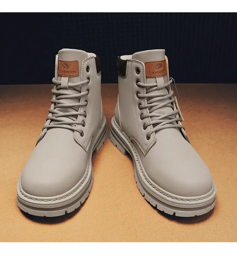 Walking Martin Boots for Men Outdoor Boots Luxury Brands Men's Ankle Boots Winter New High Top Casual Shoes Classic Design