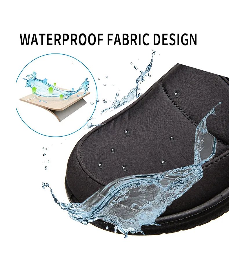 2023 New Women Boots Waterproof Snow Boots For Winter Shoes Women Zipper Ankle Boots Winter Botas Femininas Keep Warm Botines