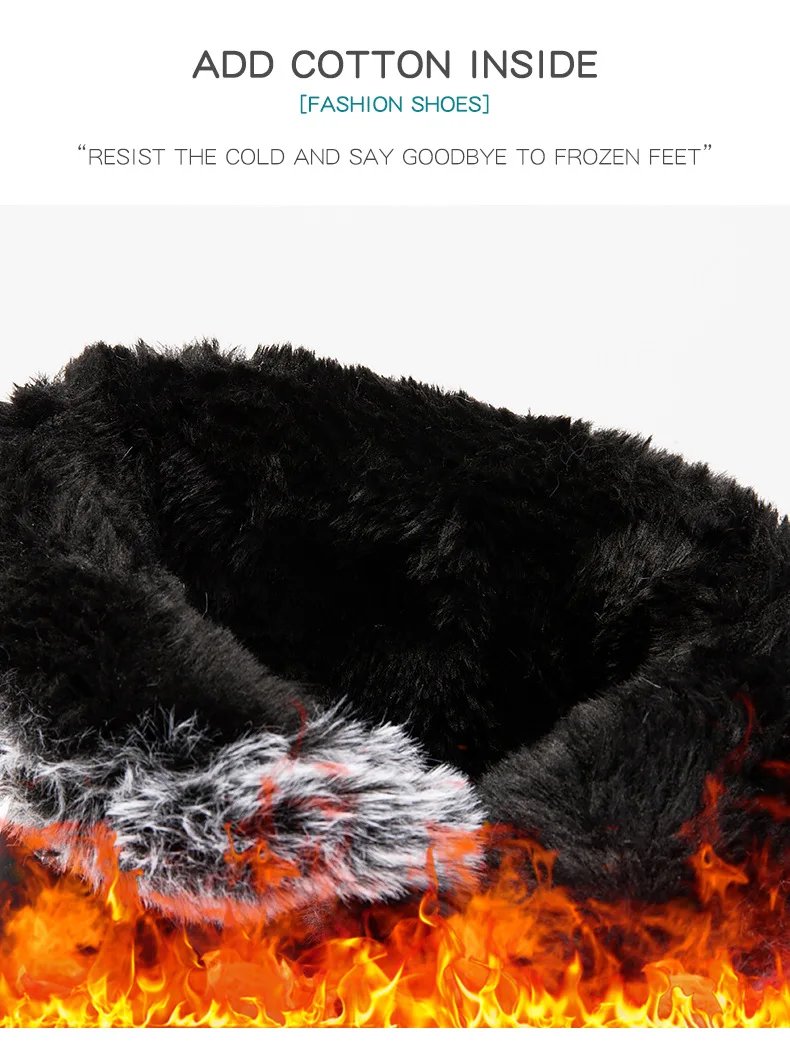 Waterproof Winter Boots for Women 2023 New Fur Long Platform Snow Boots Warm Cotton Couples Shoes Hot Plush Ankle Boots Botas