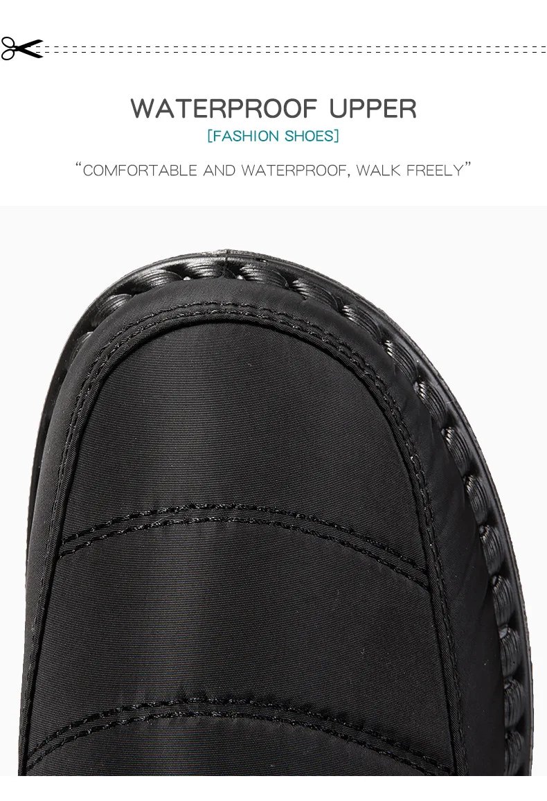 Waterproof Winter Boots for Women 2023 New Fur Long Platform Snow Boots Warm Cotton Couples Shoes Hot Plush Ankle Boots Botas