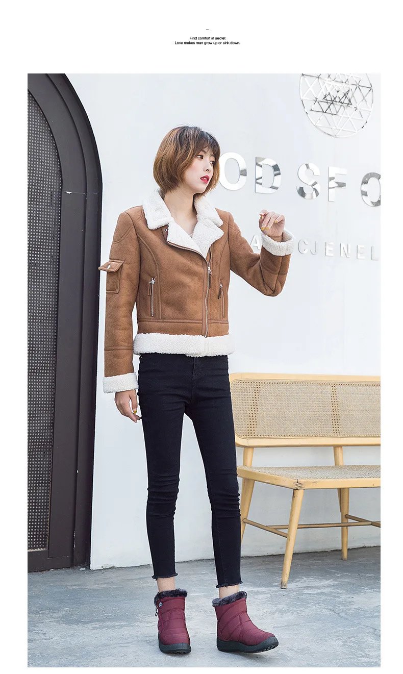 Winter Women Boots Thick Bottom Ankle Boots Women Waterproof Boots Fashion Women Shoes Solid Color Ladies Shoes Female Sneakers Winter Women Boots Thick Bottom Ankle Boots Women Waterproof Boots Fashion Women Shoes Solid Color Ladies Shoes Female Sneakers