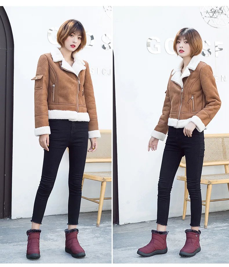 Winter Women Boots Thick Bottom Ankle Boots Women Waterproof Boots Fashion Women Shoes Solid Color Ladies Shoes Female Sneakers Winter Women Boots Thick Bottom Ankle Boots Women Waterproof Boots Fashion Women Shoes Solid Color Ladies Shoes Female Sneakers