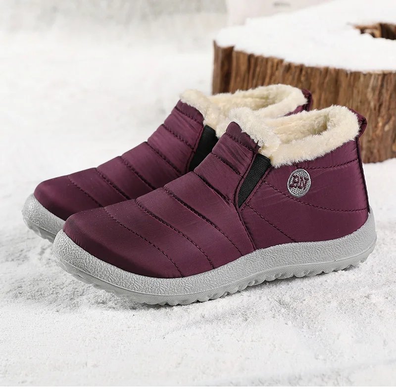 Women's Boots Warm Fur Winter Boots For Women Waterproof Snow Boots Ankle Botas Mujer 2023 Winter Shoes Women Winter Footwear Women's Boots Warm Fur Winter Boots For Women Waterproof Snow Boots Ankle Botas Mujer 2023 Winter Shoes Women Winter Footwear
