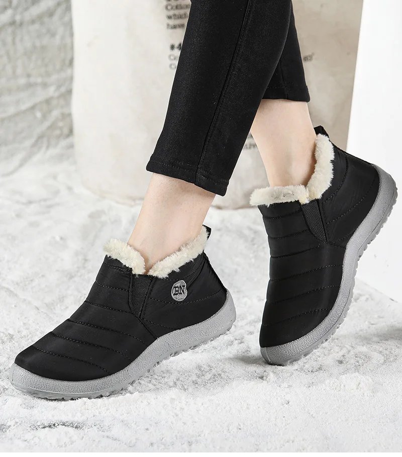 Women's Boots Warm Fur Winter Boots For Women Waterproof Snow Boots Ankle Botas Mujer 2023 Winter Shoes Women Winter Footwear Women's Boots Warm Fur Winter Boots For Women Waterproof Snow Boots Ankle Botas Mujer 2023 Winter Shoes Women Winter Footwear
