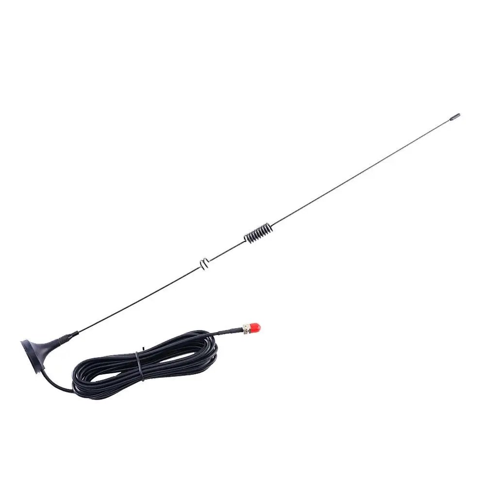 VHF UHF Antenna Radio Commutator 3dbi Gain SMA-Female Dual Band Car Magnet Antenna For Long Range Baofeng Antenna UV-5R Radios