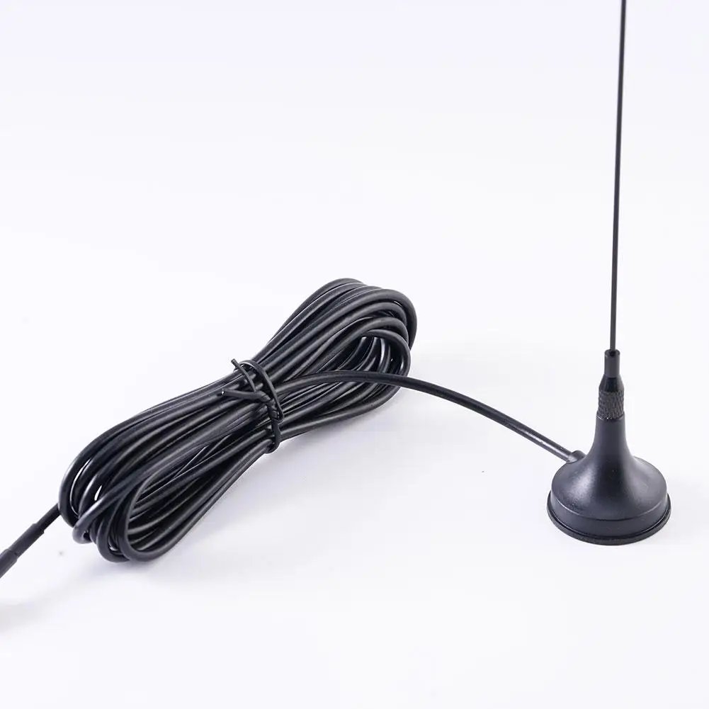 VHF UHF Antenna Radio Commutator 3dbi Gain SMA-Female Dual Band Car Magnet Antenna For Long Range Baofeng Antenna UV-5R Radios