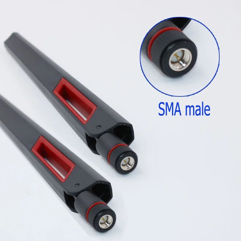 12dbi WIFI Antenna 2.4Ghz 5.8Ghz 50W SMA Male Universal Antena Amplifier WLAN Router Signal Booster Long Range For PC Digital TV