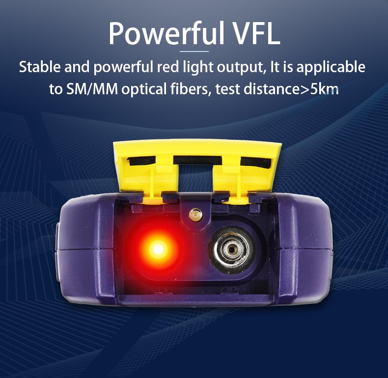 MT500 Mini Optic Fiber Testing Equipment Optical Power Meter with Visual Light Source, VFL, Flashlight Rj45 Testing MT500 Mini Optic Fiber Testing Equipment Optical Power Meter with Visual Light Source, VFL, Flashlight Rj45 Testing