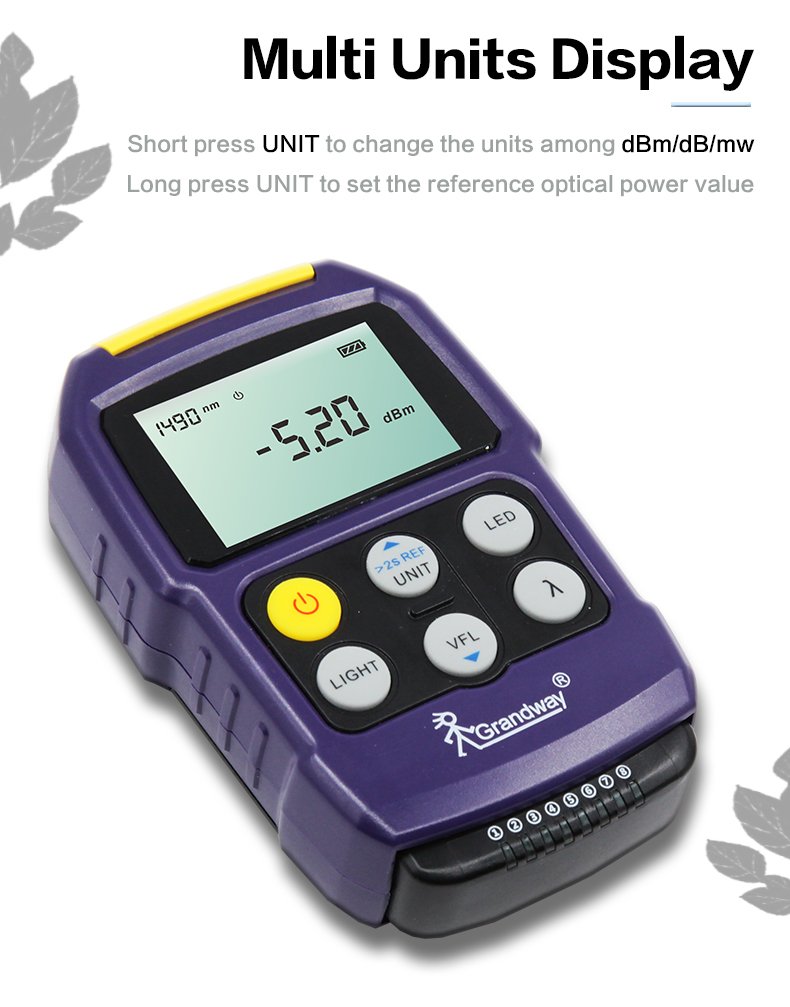 MT500 Mini Optic Fiber Testing Equipment Optical Power Meter with Visual Light Source, VFL, Flashlight Rj45 Testing MT500 Mini Optic Fiber Testing Equipment Optical Power Meter with Visual Light Source, VFL, Flashlight Rj45 Testing