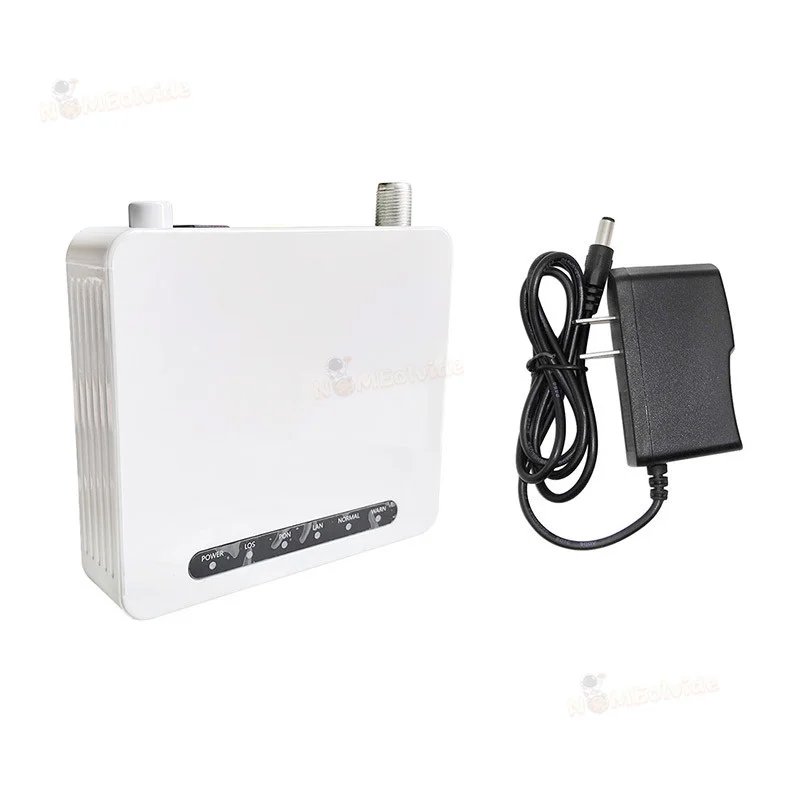 1-5pcs 1GE+CATV XPON ONU Optical Fiber Terminal Equipment Compatible With OLT R15 R17 OIT V2.1.0 Version Without WIFI