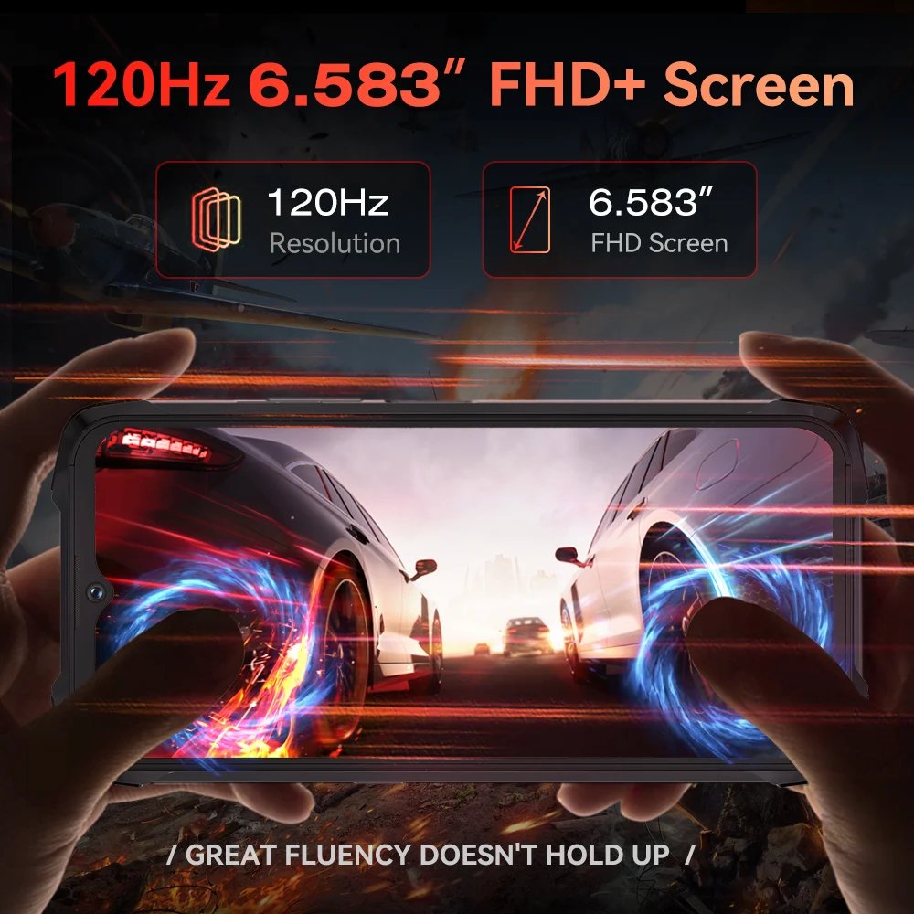 Cubot KingKong 9, Helio G99, 120Hz 6.583-Inch Screen, Rugged Smartphone, 24GB RAM(12+12GB Extended), 256GB ROM, 100MP Camera,NFC Cubot KingKong 9, Helio G99, 120Hz 6.583-Inch Screen, Rugged Smartphone, 24GB RAM(12+12GB Extended), 256GB ROM, 100MP Camera,NFC