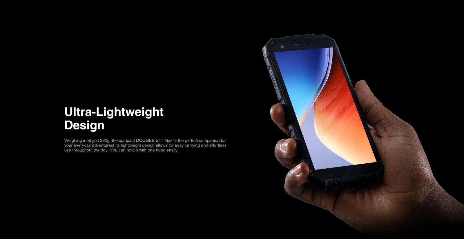 [World Premiere] DOOGEE S41 Max 16GB 256GB Rugged Smartphone 6300mAh 13MP AI Triple Camera Android 13 NFC 4G Cellphone