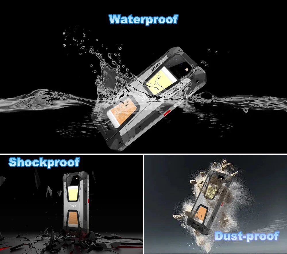 In Stock 8849 Tank 2 by Unihertz Projector Rugged Smartphone 22GB 256GB Cellphone 108MP G99 Night Vision IP68 Mobile Phone