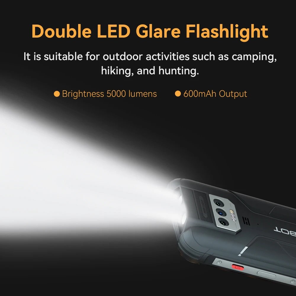 Cubot KingKong Power, Waterproof Rugged Smartphone Android 13, 8GB+256GB, 10600mAh, 33W Fast Charge, NFC, 6.5″ FHD+,Global Phone Cubot KingKong Power, Waterproof Rugged Smartphone Android 13, 8GB+256GB, 10600mAh, 33W Fast Charge, NFC, 6.5