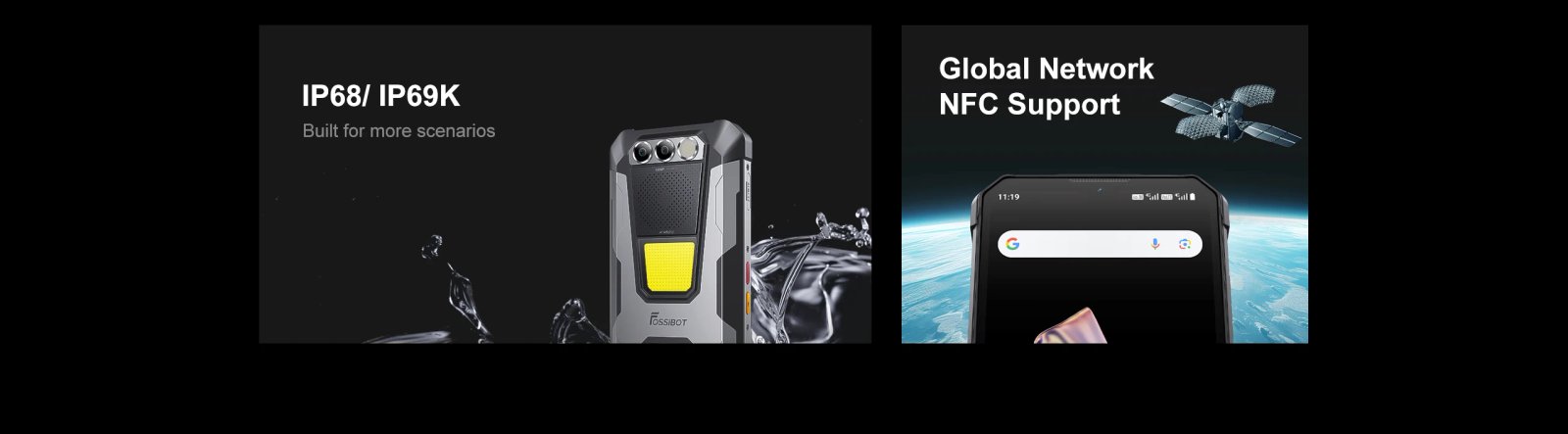 [World Premeire] FOSSiBOT F106 PRO Rugged Smartphone 15GB+256GB MTK G85 Android 14 12000mAh Cellphone Mobile phoneS 6.58&rdquo;FHD+30W