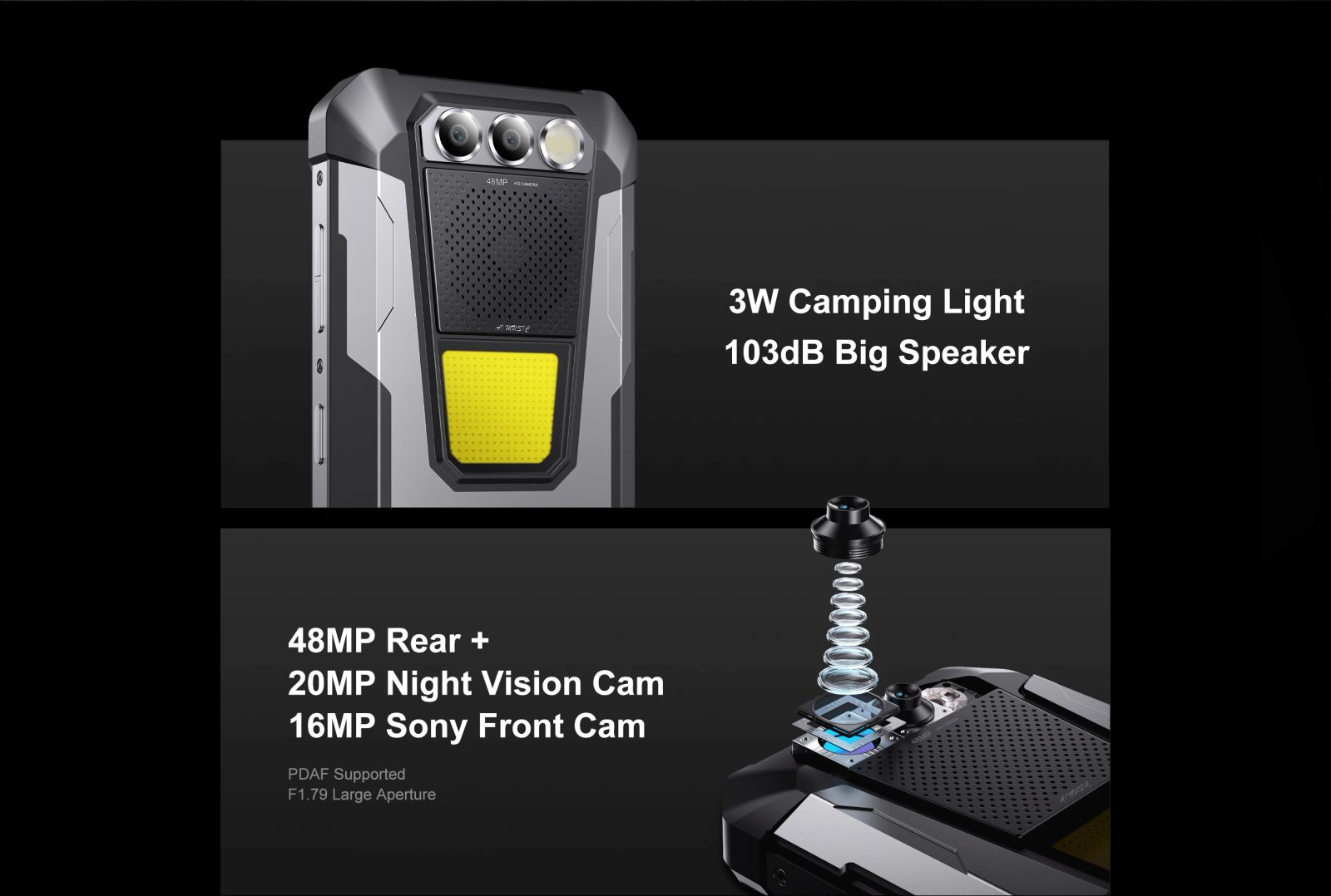 [World Premeire] FOSSiBOT F106 PRO Rugged Smartphone 15GB+256GB MTK G85 Android 14 12000mAh Cellphone Mobile phoneS 6.58&rdquo;FHD+30W