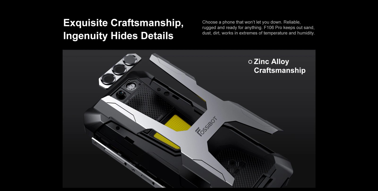 [World Premeire] FOSSiBOT F106 PRO Rugged Smartphone 15GB+256GB MTK G85 Android 14 12000mAh Cellphone Mobile phoneS 6.58&rdquo;FHD+30W