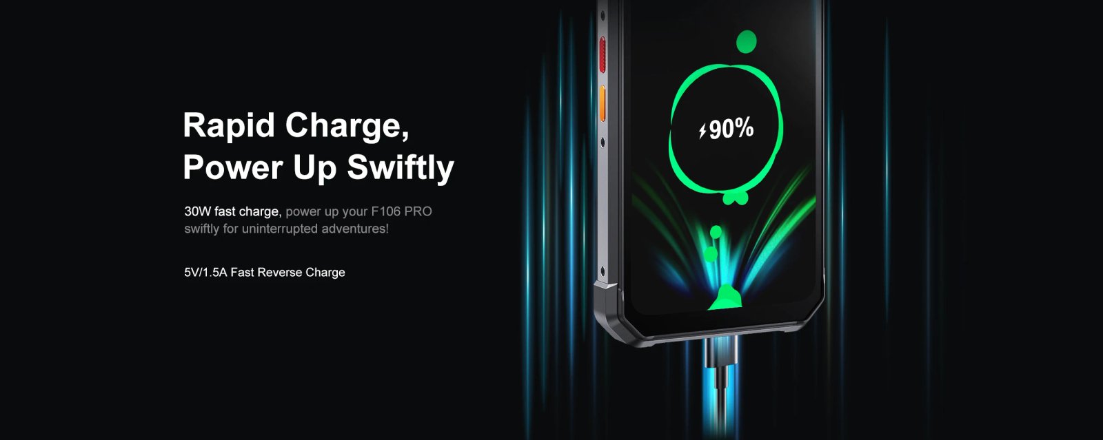 [World Premeire] FOSSiBOT F106 PRO Rugged Smartphone 15GB+256GB MTK G85 Android 14 12000mAh Cellphone Mobile phoneS 6.58&rdquo;FHD+30W