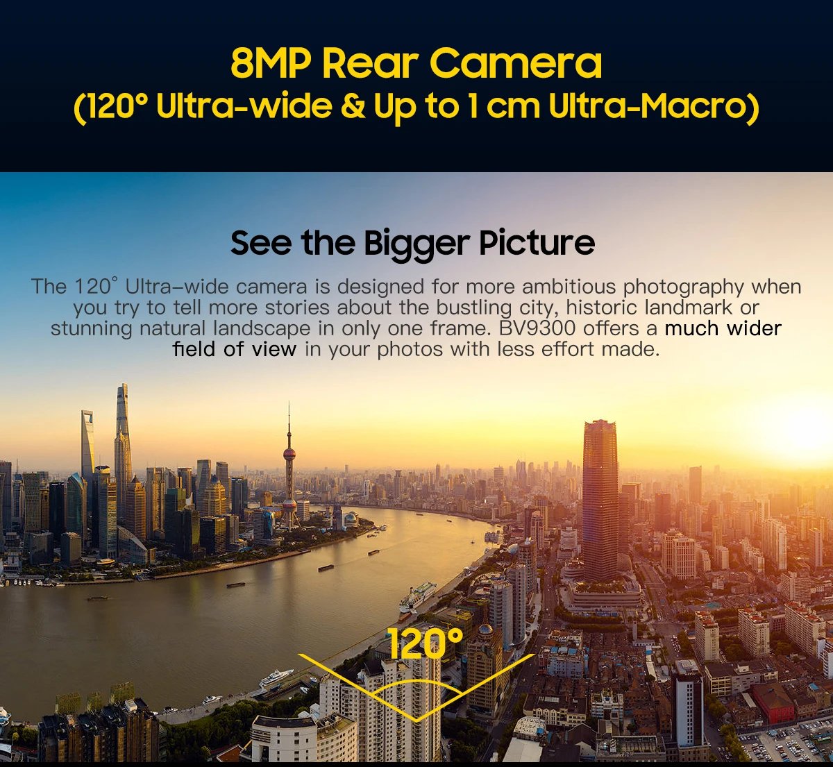 [New] Blackview BV9300 G99 Rugged Smartphone 21GB 256GB 6.7