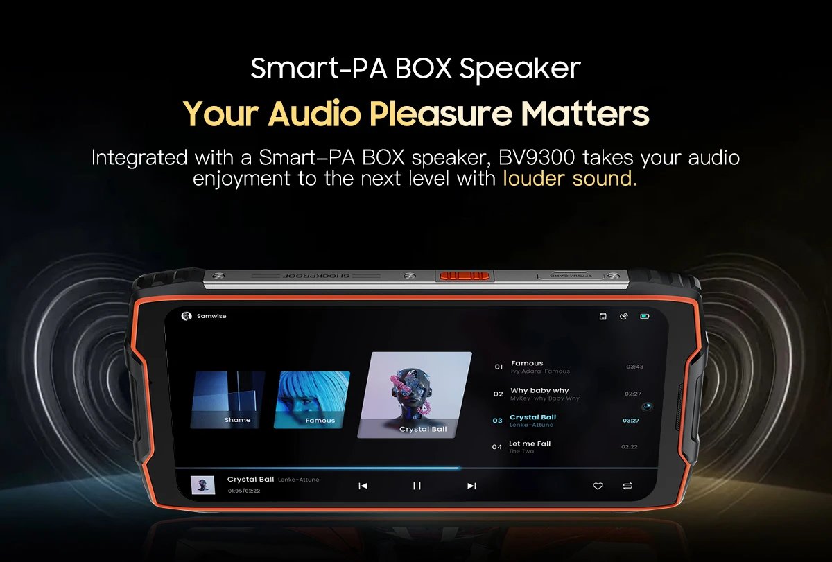 [New] Blackview BV9300 G99 Rugged Smartphone 21GB 256GB 6.7