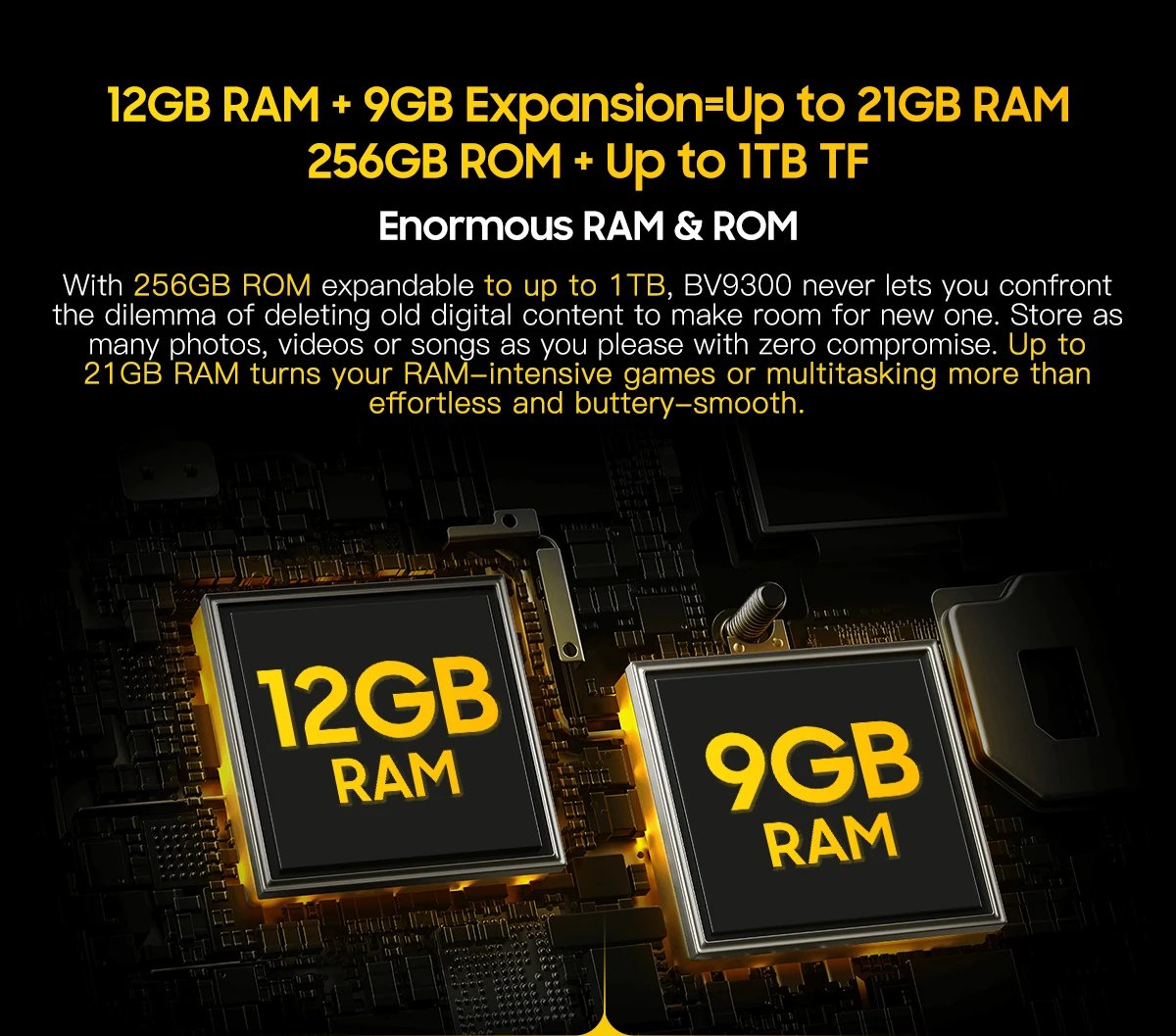 [New] Blackview BV9300 G99 Rugged Smartphone 21GB 256GB 6.7