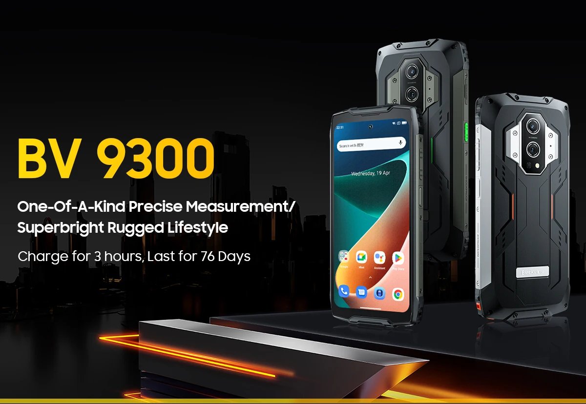 [New] Blackview BV9300 G99 Rugged Smartphone 21GB 256GB 6.7
