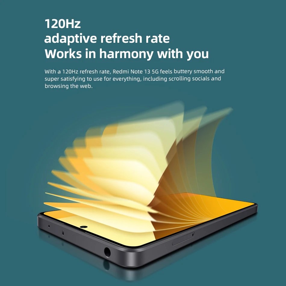 [World Premiere] Global Version Xiaomi Redmi Note 13 5G NFC 108MP Camera 6nm Dimensity 6080 Smartphone 33W Charging 120Hz AMOLED