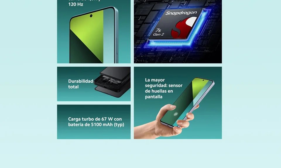 Xiaomi Redmi Note 13 Pro 5G Smartphones NFC Snapdragon 7s Gen 2 120 HZ AMOLED screen 200MP camera 67 W charging 5100 mAh battery local warranty, global version