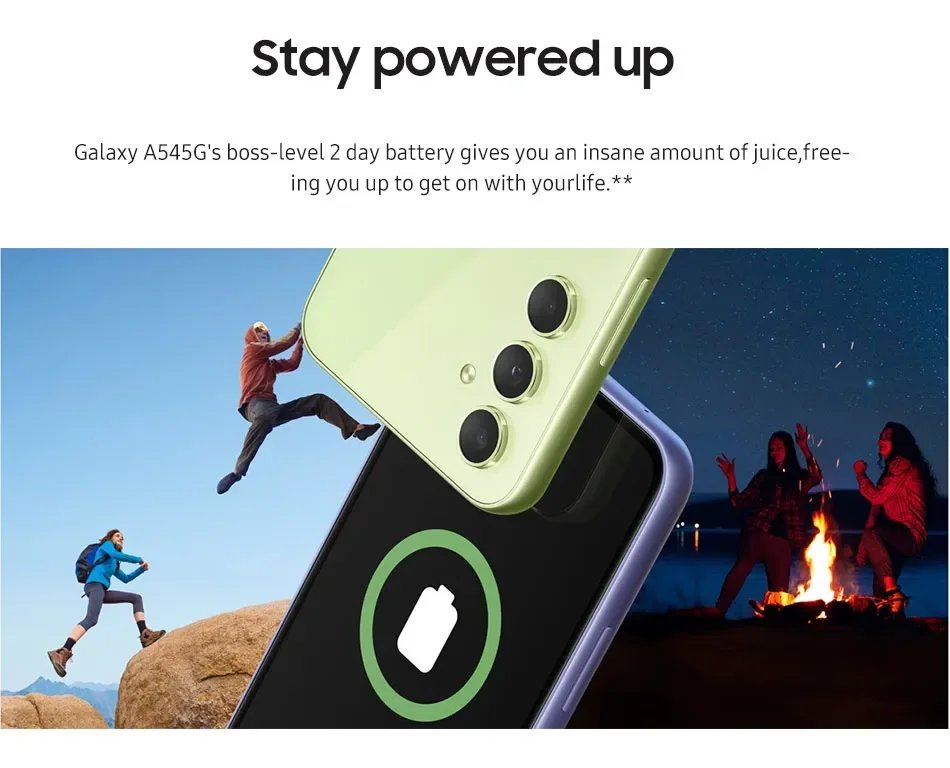 Samsung Galaxy A54 5G Smartphone Exynos 1380 Triple 50MP Camera 6.4