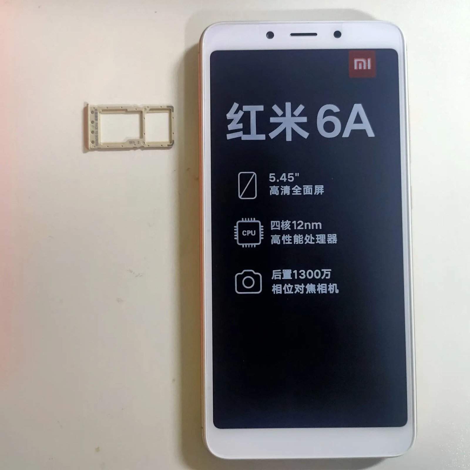 Xiaomi Redmi 6A Smartphone 5.45'' Full Screen AI Face Helio A22 Processor google play Glaobal ROM