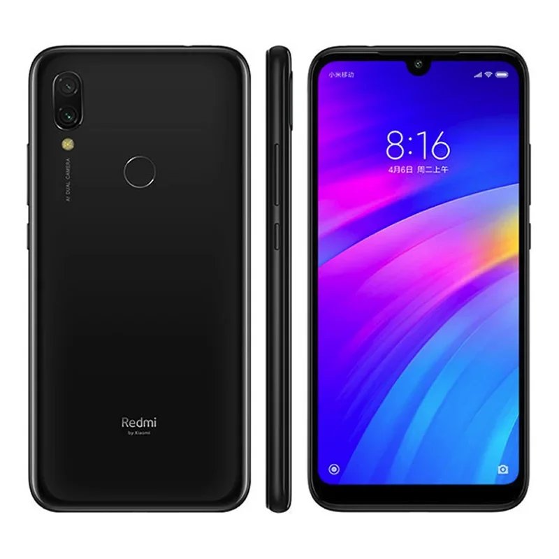 Original Xiaomi Redmi 7 Smartphone Global ROM 4+64Gb 6.26 Inch HD Screen Octa Core 4000 MAh Unlocked Android 4G Mobile Phones Original Xiaomi Redmi 7 Smartphone Global ROM 4+64Gb 6.26 Inch HD Screen Octa Core 4000 MAh Unlocked Android 4G Mobile Phones