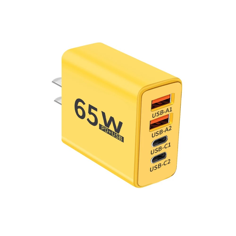 65W USB C Charger USB Fast Charger Type C Mobile Phone Charger PD Quick Charge3.0 Power Adapter for iPhone Xiaomi Samsung Huawei