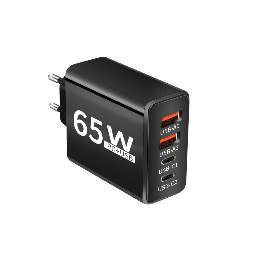 65W USB C Charger USB Fast Charger Type C Mobile Phone Charger PD Quick Charge3.0 Power Adapter for iPhone Xiaomi Samsung Huawei