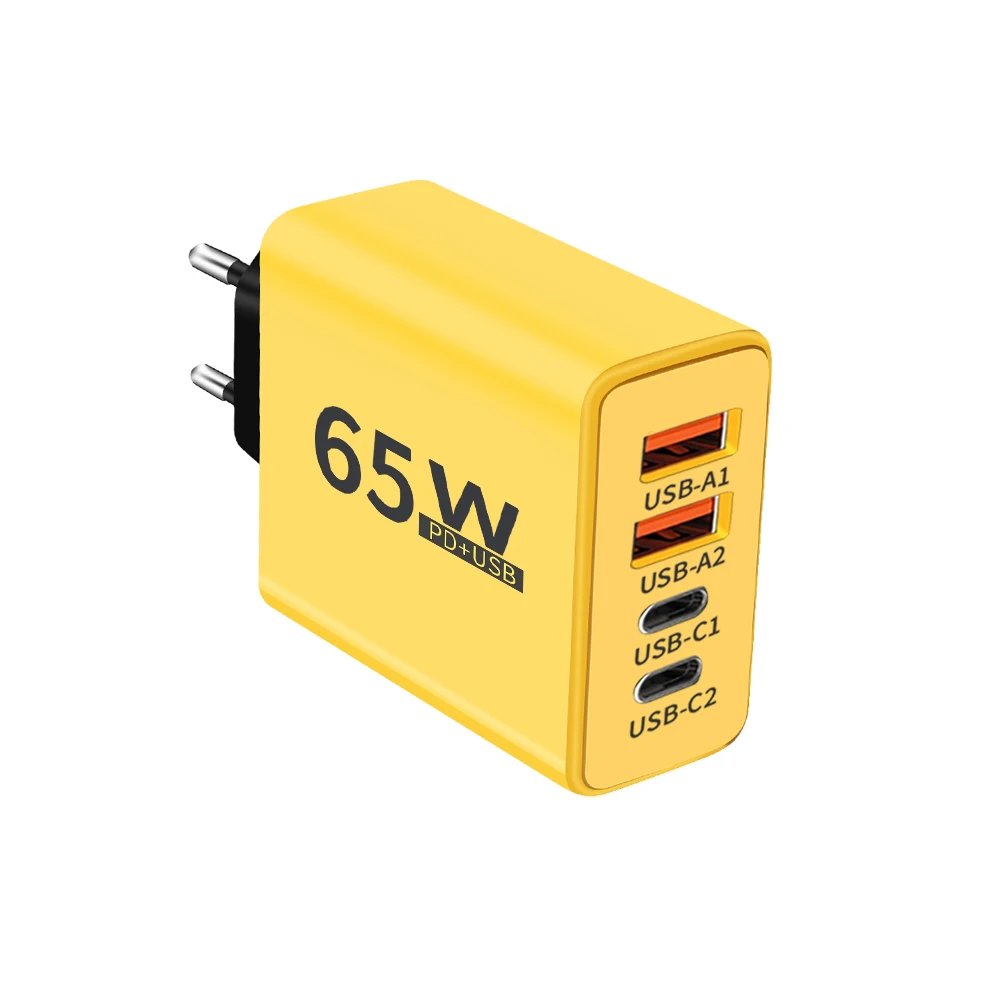 65W USB C Charger USB Fast Charger Type C Mobile Phone Charger PD Quick Charge3.0 Power Adapter for iPhone Xiaomi Samsung Huawei