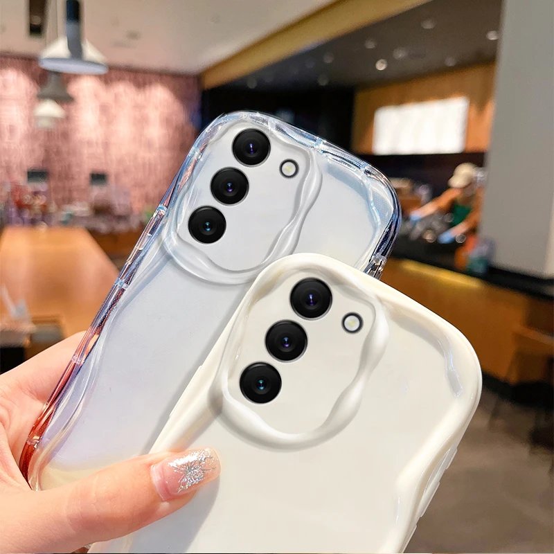 Clear Soft Wave Phone Case for Samsung Galaxy S24 S23 S22 S21 Ultra Plus S20 FE A73 A72 A71 A54 A53 A52 A51 A50 A50S 4G 5G Cover Clear Soft Wave Phone Case for Samsung Galaxy S24 S23 S22 S21 Ultra Plus S20 FE A73 A72 A71 A54 A53 A52 A51 A50 A50S 4G 5G Cover