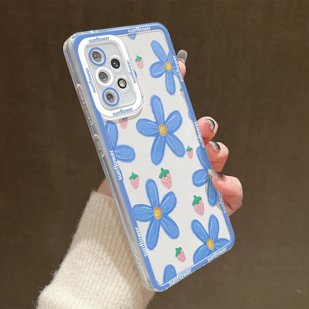 Phone Case For Samsung S24 Ultra Galaxy A54 5G A53 A52 A35 A34 A33 S23 Plus S22 S21 S20 FE A32 A14 A13 A05s Silicon Funda Covers Phone Case For Samsung S24 Ultra Galaxy A54 5G A53 A52 A35 A34 A33 S23 Plus S22 S21 S20 FE A32 A14 A13 A05s Silicon Funda Covers