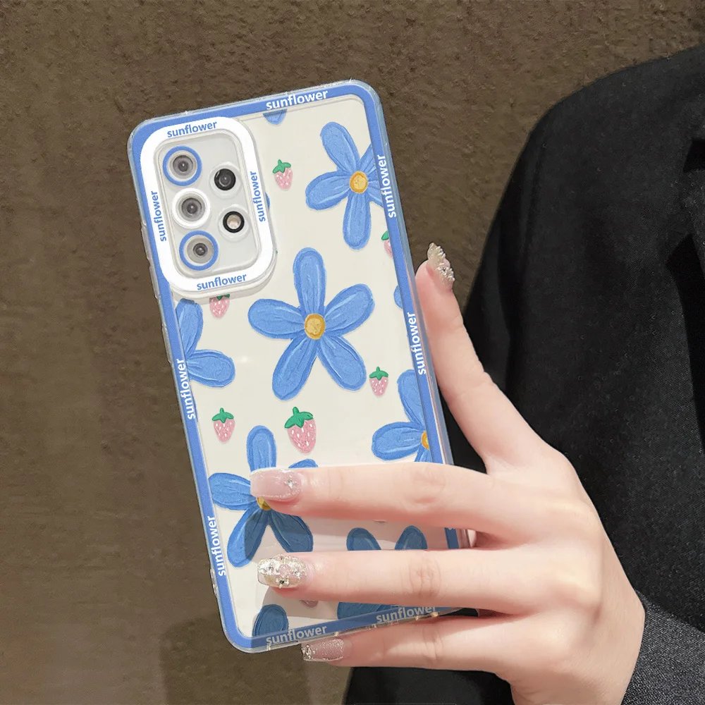 Phone Case For Samsung S24 Ultra Galaxy A54 5G A53 A52 A35 A34 A33 S23 Plus S22 S21 S20 FE A32 A14 A13 A05s Silicon Funda Covers Phone Case For Samsung S24 Ultra Galaxy A54 5G A53 A52 A35 A34 A33 S23 Plus S22 S21 S20 FE A32 A14 A13 A05s Silicon Funda Covers