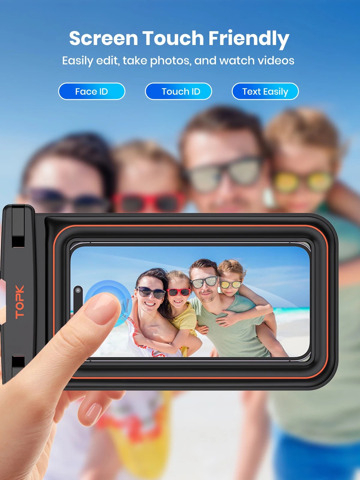 Waterproof Phone Pouch IPX8 Floating Dry Bag Waterproof Phone Case for Vacation Beach compatible with under 7 inches phones Waterproof Phone Pouch IPX8 Floating Dry Bag Waterproof Phone Case for Vacation Beach compatible with under 7 inches phones