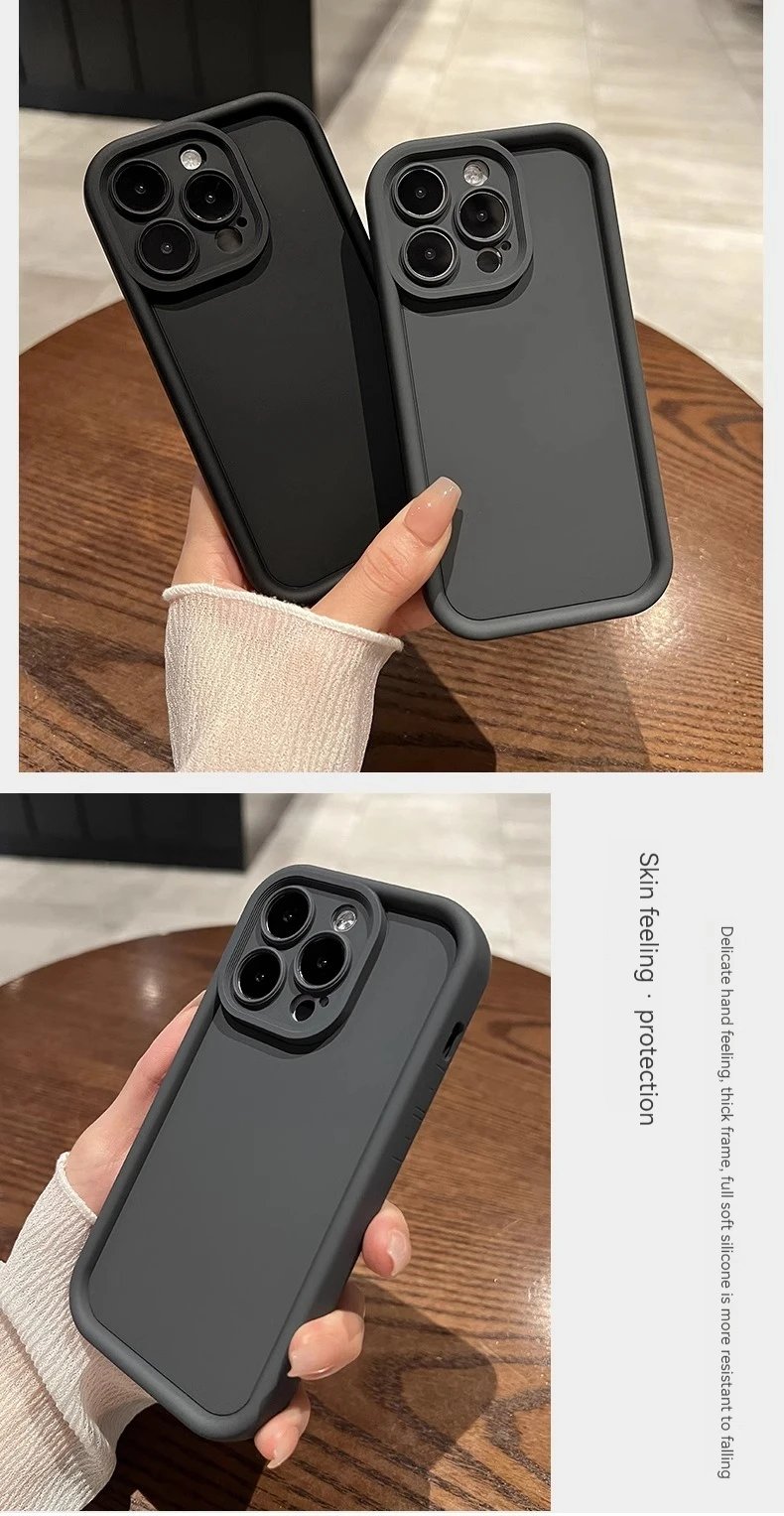 cute phone case phone for iphone 15 14 13 12 11 pro max soft Silicone cover for iphone x 14 15 plus case Camera protection