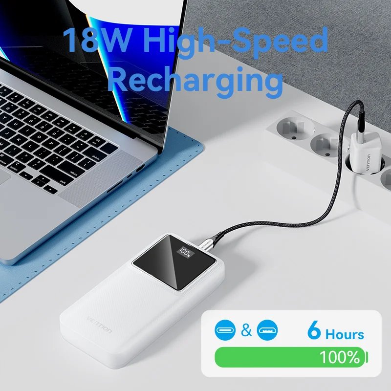 Vention 22.5W Power Bank Fast Charge 20000mAh Portable PowerBank for iPhone 15 Pro Max Xiaomi 10000mAh Portable Battery Charger Vention 22.5W Power Bank Fast Charge 20000mAh Portable PowerBank for iPhone 15 Pro Max Xiaomi 10000mAh Portable Battery Charger