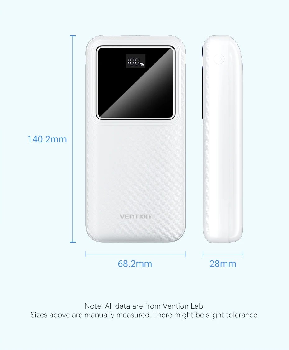 Vention 22.5W Power Bank Fast Charge 20000mAh Portable PowerBank for iPhone 15 Pro Max Xiaomi 10000mAh Portable Battery Charger Vention 22.5W Power Bank Fast Charge 20000mAh Portable PowerBank for iPhone 15 Pro Max Xiaomi 10000mAh Portable Battery Charger