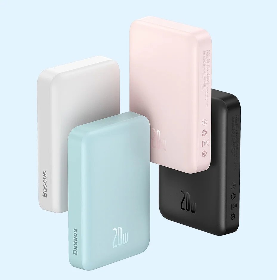 Power Bank 10000mAh Mini Magnetic Wireless Fast Charge Auto-wake For iPhone 15 14 13  Pro Max Magnetic Powerbank