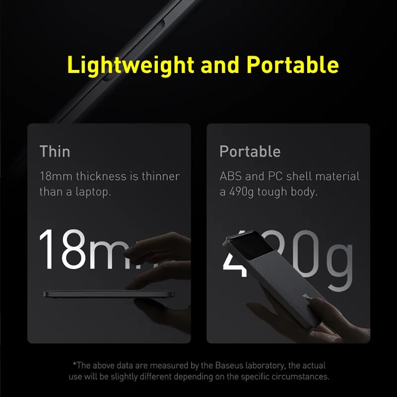 100W Power Bank 20000mAh Type C PD Fast Charging Powerbank Portable External Battery Charger for Notebook with 100W Cable 100W Power Bank 20000mAh Type C PD Fast Charging Powerbank Portable External Battery Charger for Notebook with 100W Cable