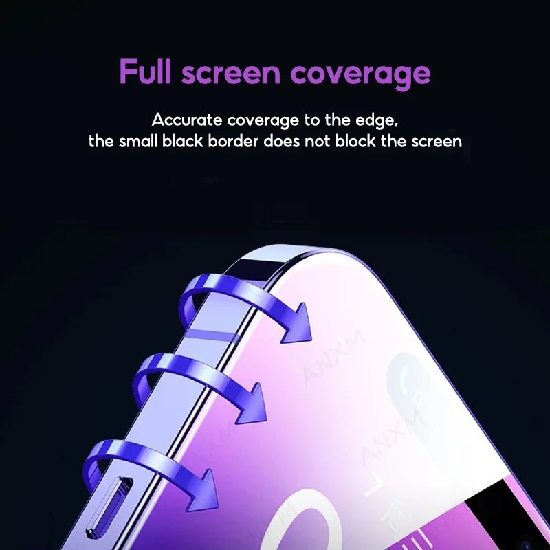 1-2Pcs Privacy Tempered Glass For iPhone 14 15 Plus 13 12 11 Pro Max Screen Protector Anti spy Dust free Installation With Easy