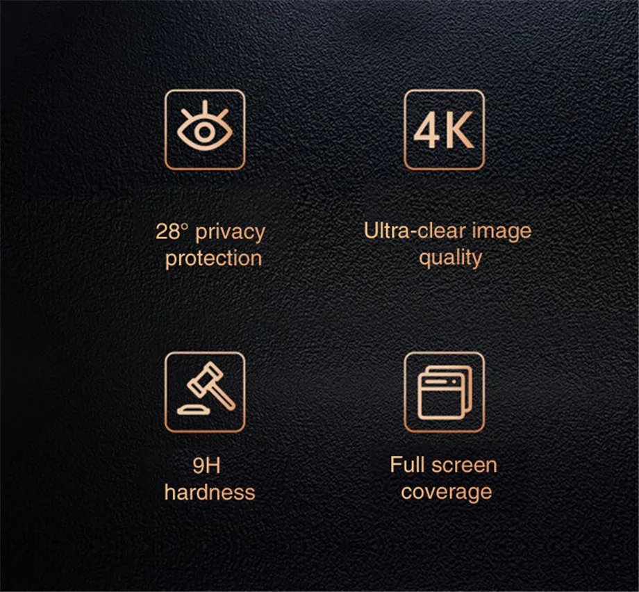 5PCS Anti-Spy Glass For iPhone 15 14 13 12 11 PRO MAX Privacy Screen Protectors For iPhone XS Max XR 7 8 Plus SE Tempered Glass