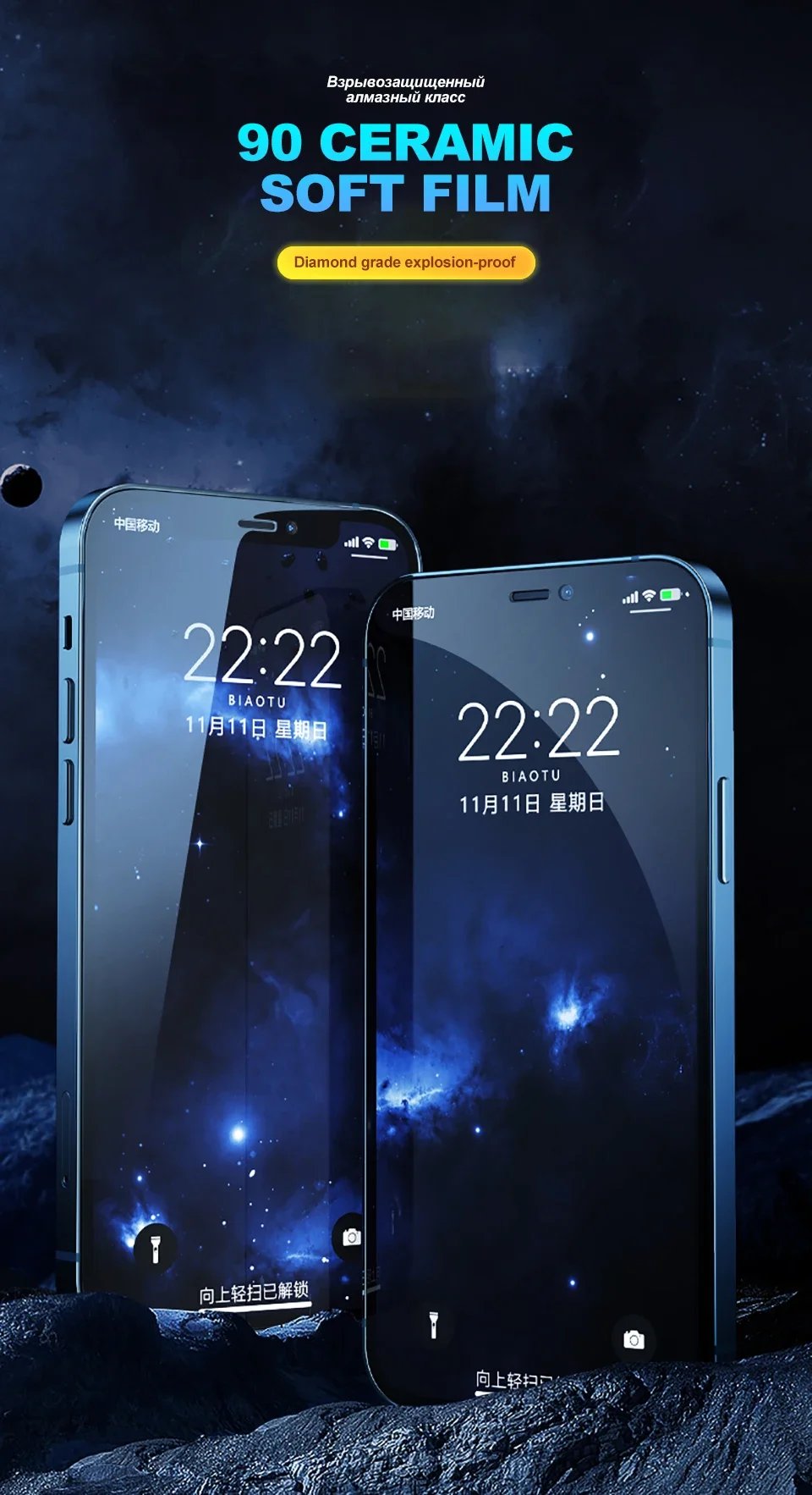 Full Cover Screen Protector Ceramics Film For iPhone 15 14 13 12 11 8 7 Pro Max Mini Plus SE 2020 X XS XR Protection Soft Films