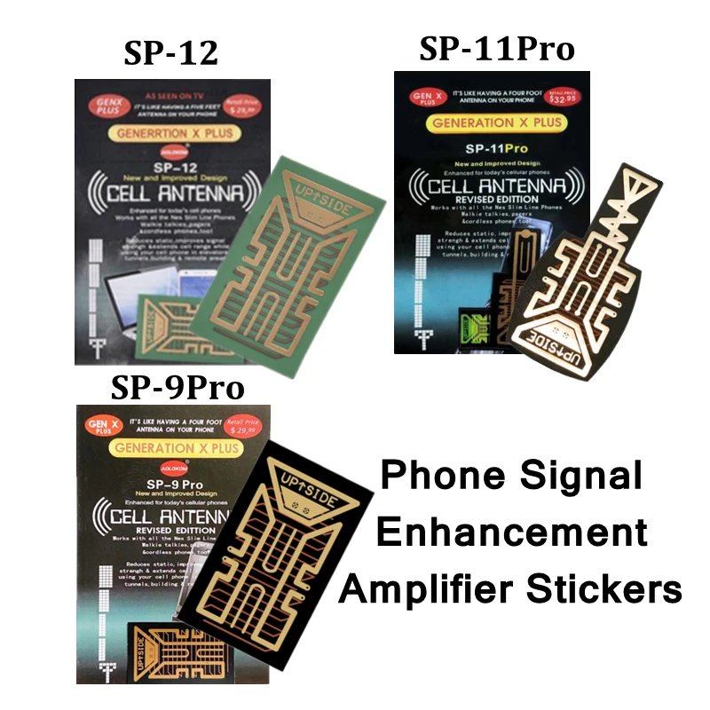 SP11 Pro Antenna Signal Amplifier Mobile Phone Portable Signal Enhancement Stickers Booster for iPhone Samsung Mi Universal 2023