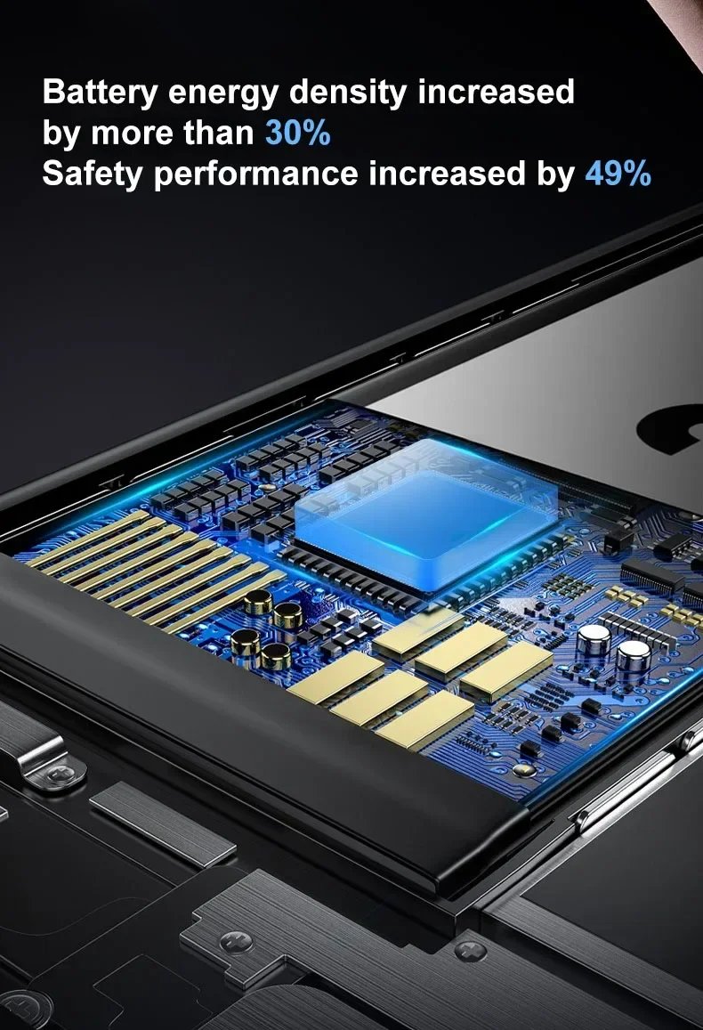 New 0 Cycle Replacement Bateria For iPhone 5 5S SE 6 6S 7 8 Plus X XR XS Max 11 12 13 14 P 14 Pro max mini Mobile Phone Battery